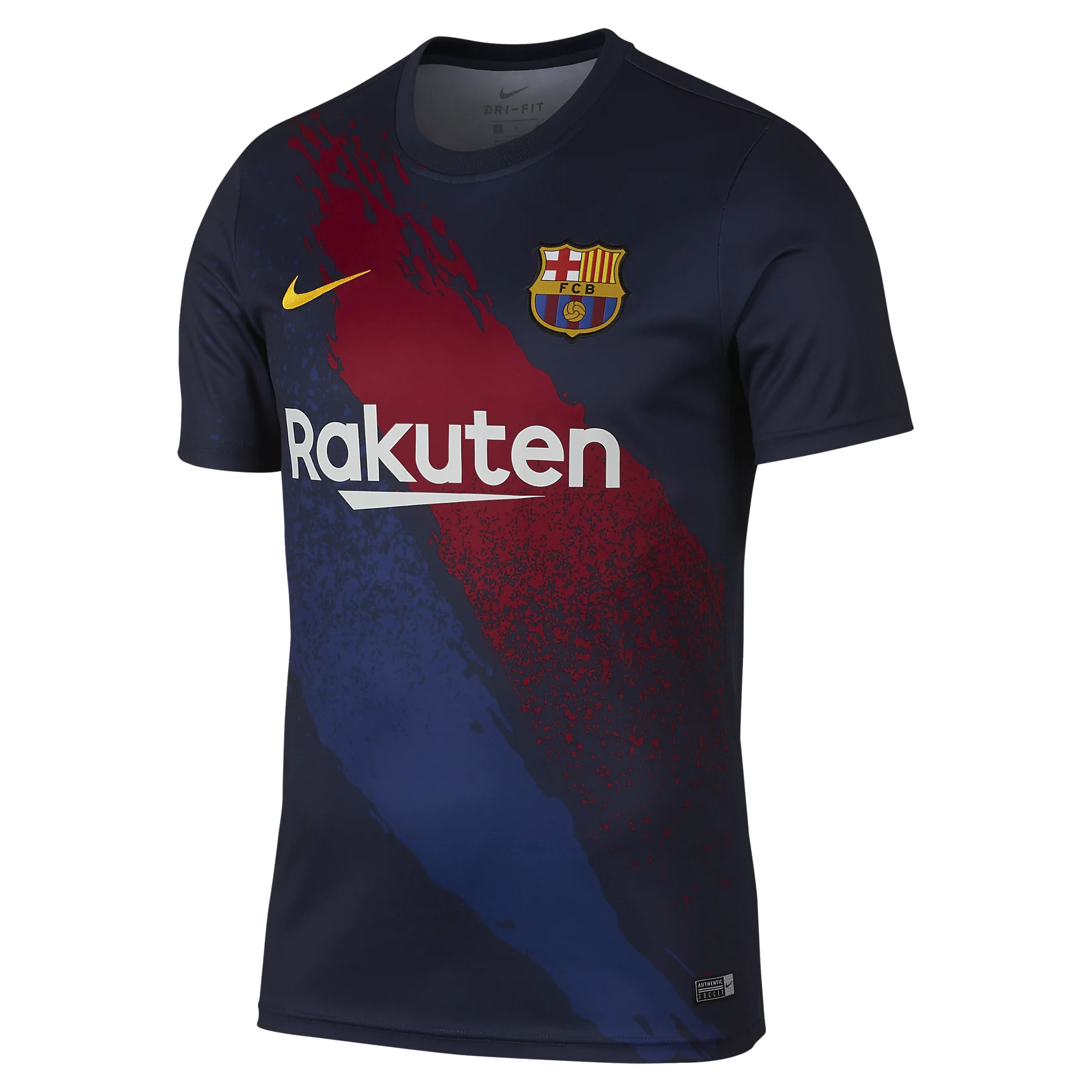 fc barcelona warm up jersey 2018