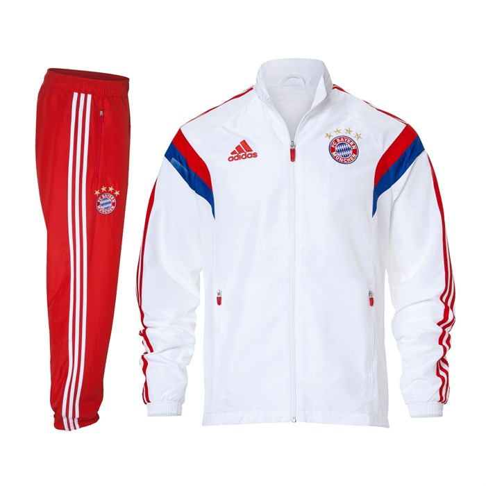 Veroorloven eerste Specialiteit Bayern München trainingspakken en sweaters 2014-2015 - Voetbalshirts.com