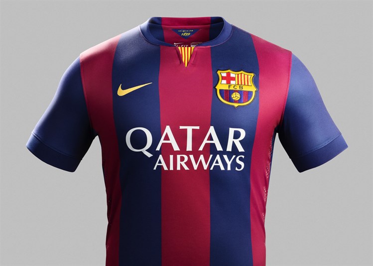 Barcelona thuisshirt 2014-2015 Voetbalshirts.com