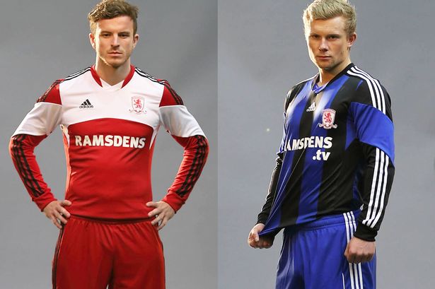 Middlesborough voetbalshirts 2013-2014