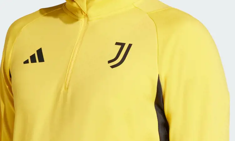 Dit is het gele Juventus trainingspak 2024