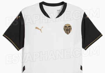 Valencia Voetbalshirt Uitgelekt 2024 2025