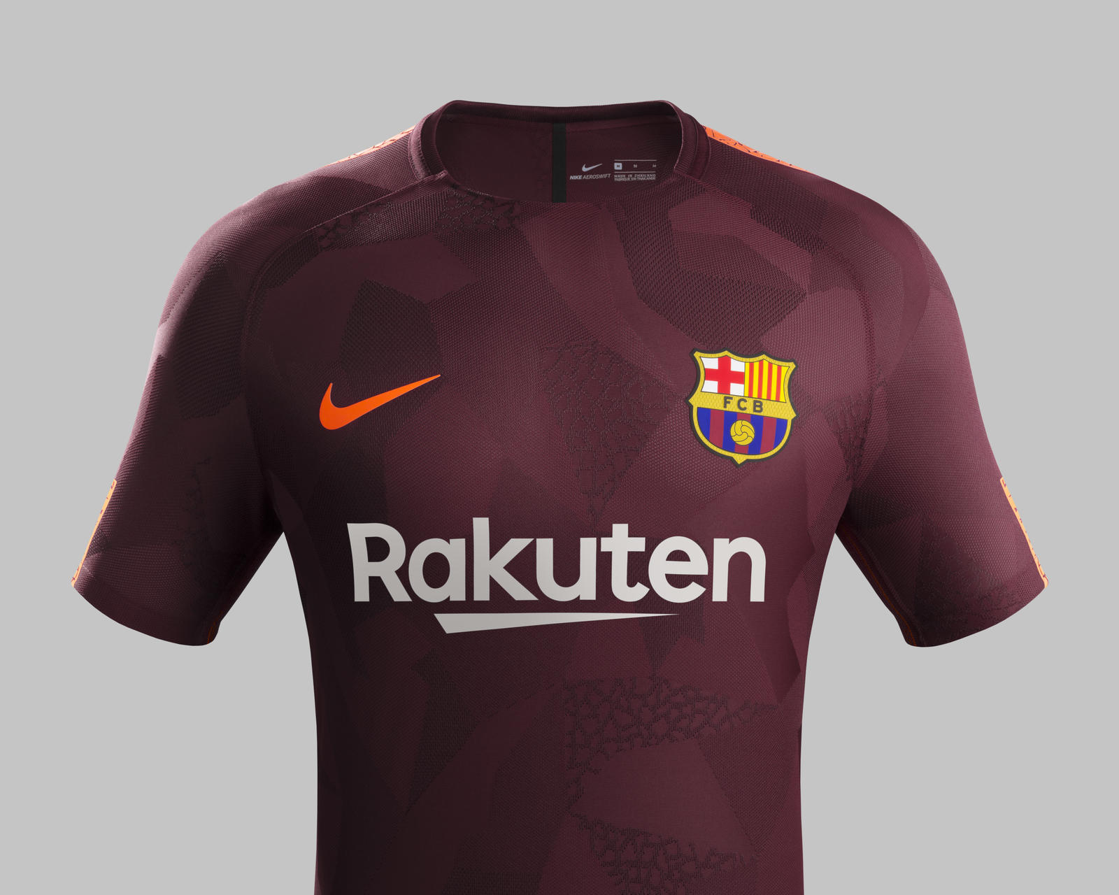 knelpunt fax Geef rechten Barcelona 3e shirt 2017-2018 - Voetbalshirts.com