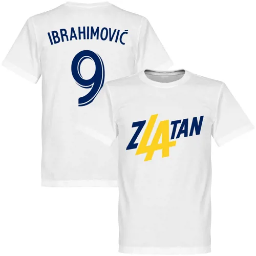 Zlatan LA Galaxy Fan T-Shirt  - Wit