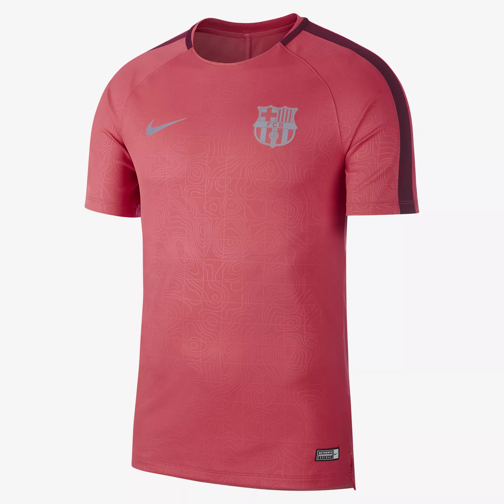 varkensvlees Inspecteren haat Roze en blauw trainingsshirt voor Barcelona in Champions Lea -  Voetbalshirts.com