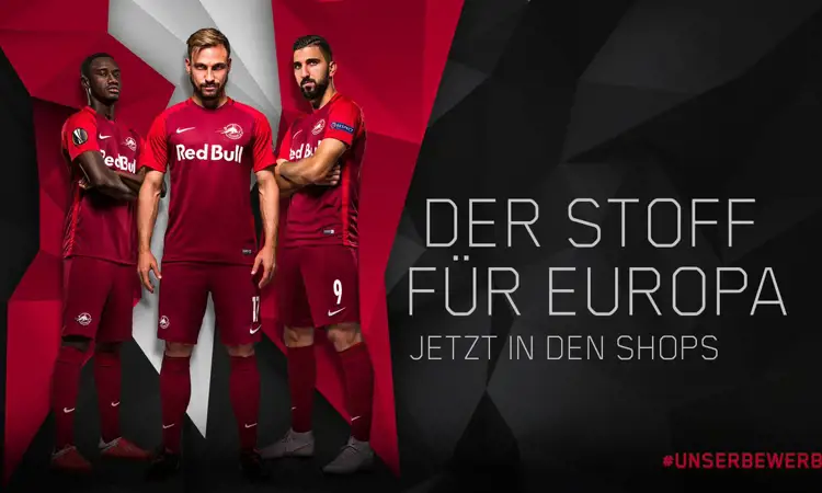 Red Bull Salzburg Europa League voetbalshirt 2018-2019