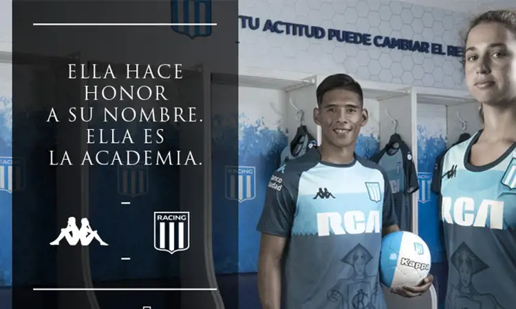 Racing Club de Avellaneda LA ACADEMIA voetbalshirt 2018