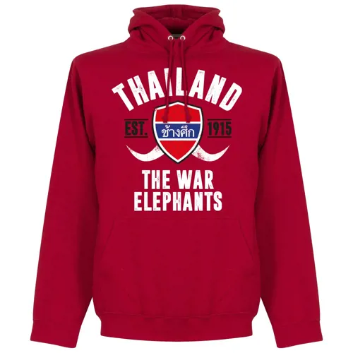 Thailand The War Elephants hoodie - Rood