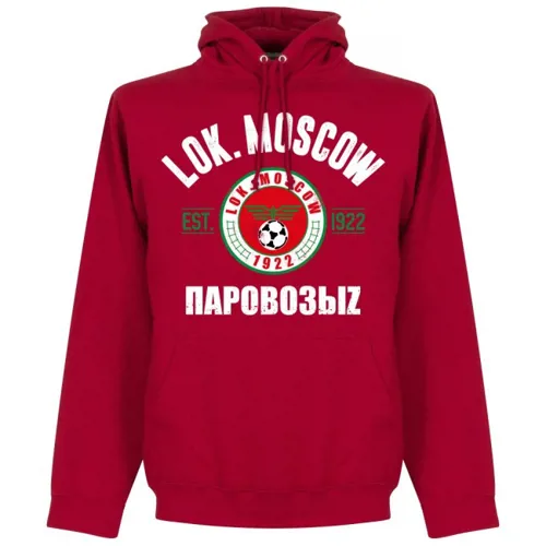 Lokomotiv Moskou hoodie EST 1922 - Rood
