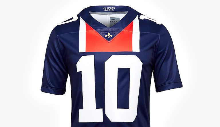 psg american football jersey