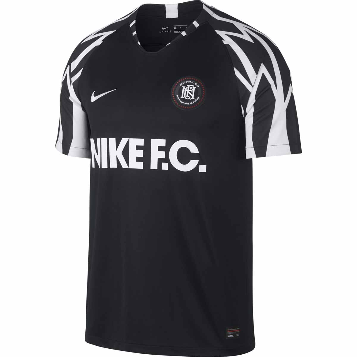 Nike fc cheap shirt zwart