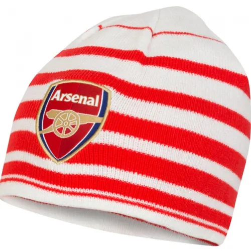 Arsenal striped beanie - Rood/Wit