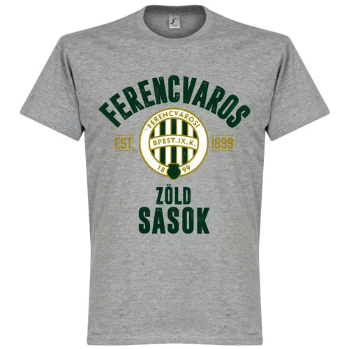 Ferencvaros t-shirt EST 1899 - Grijs
