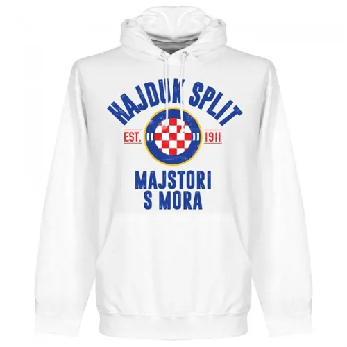 Hajduk Split hoodie EST 1911 - Wit