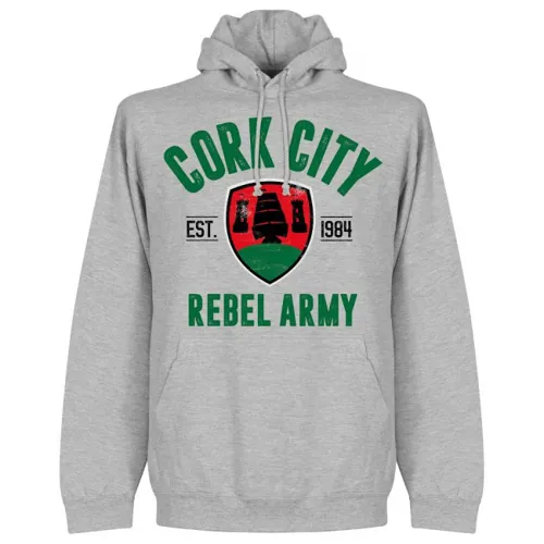 Cork City hoodie EST 1984 - Grijs