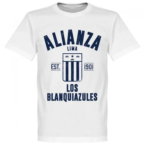 Alianza Lima T-Shirt EST 1901 - Wit