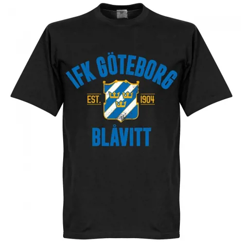 IFK Göteborg T-Shirt EST 1904 - Zwart