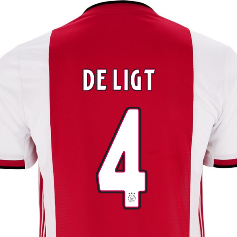 Officiële bedrukking Ajax 2019-2020 - Voetbalshirts.com