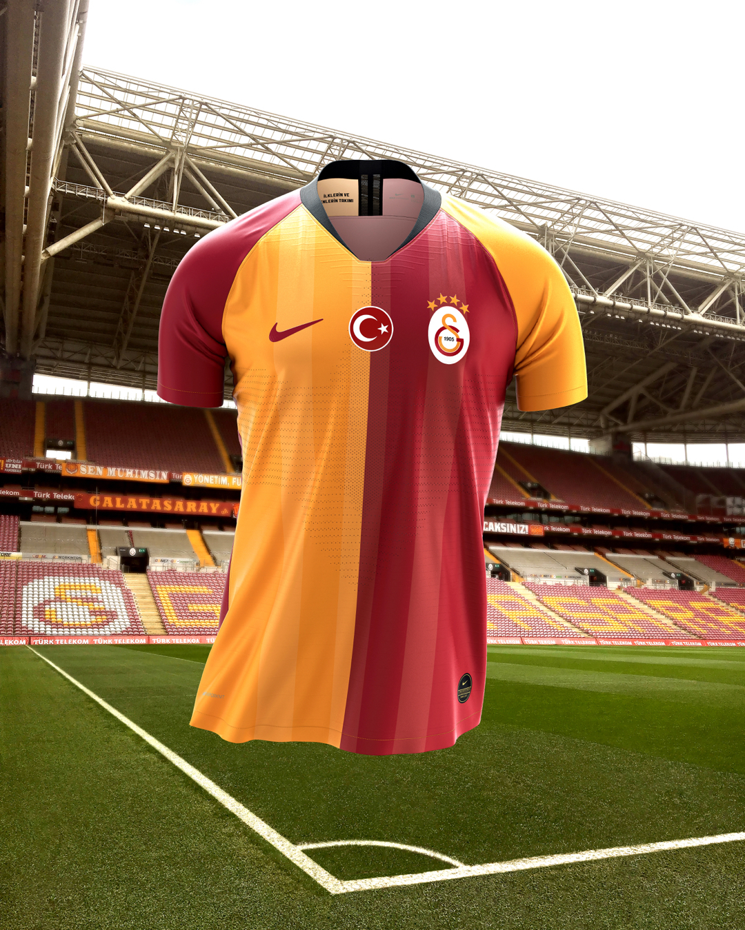 kubus tong Faial Galatasaray thuisshirt 2019-2020 - Voetbalshirts.com