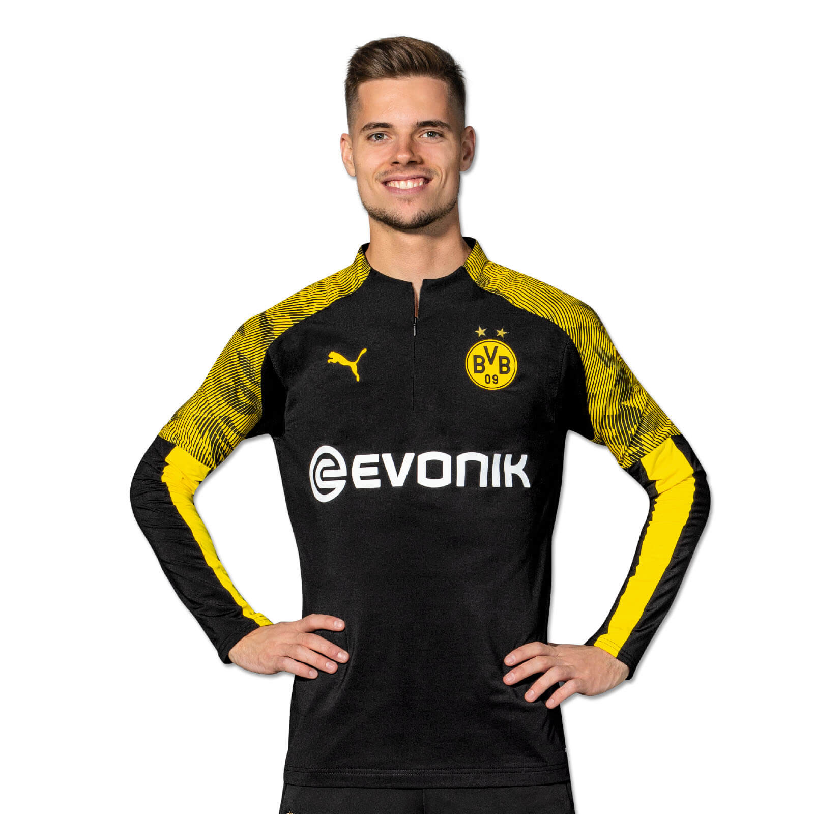 chef In long Borussia Dortmund trainingspak 2019-2020 - Voetbalshirts.com