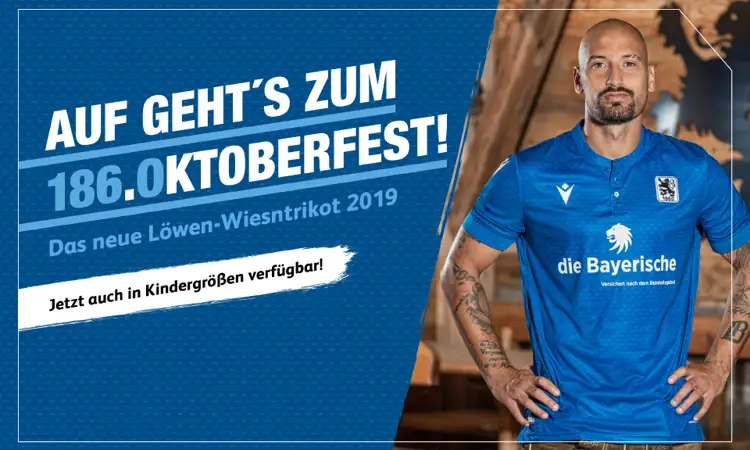 1860 München Oktoberfest voetbalshirt 2019
