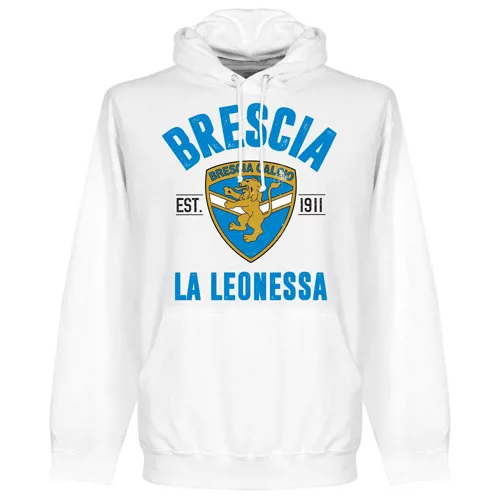 Brescia hoodie EST 1911 - Wit