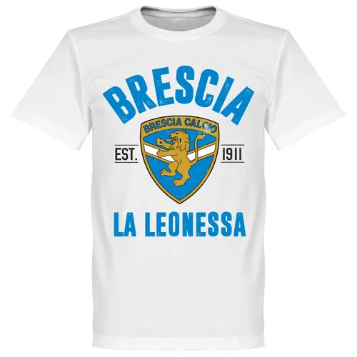 Brescia fan t-shirt EST 1911 - Wit