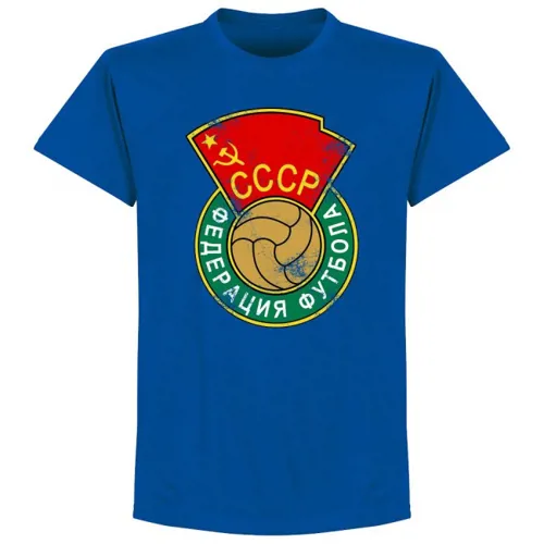 Sovjet Unie Logo T-Shirt - Blauw