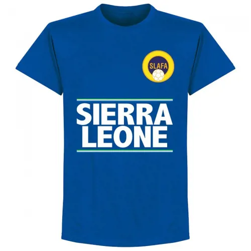 Sierra Leone Team T-Shirt - Blauw