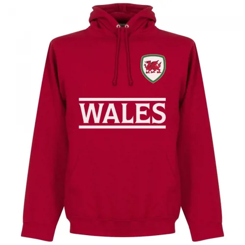 Wales Team Hoodie - Rood