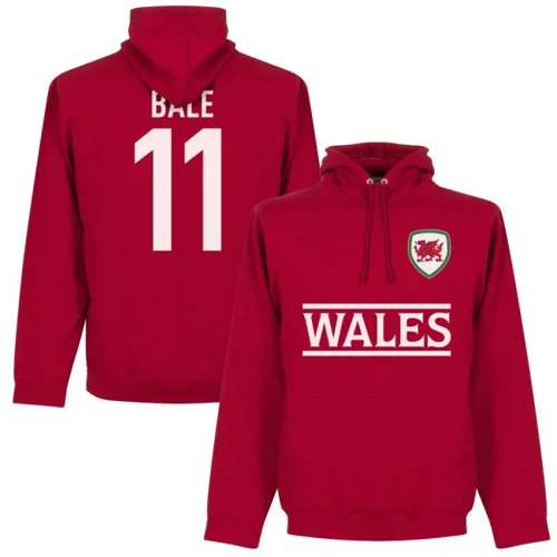 Wales Gareth Bale Team Hoodie - Rood