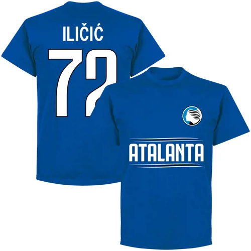 Atalanta Bergamo Ilicic Team T-Shirt  - Blauw