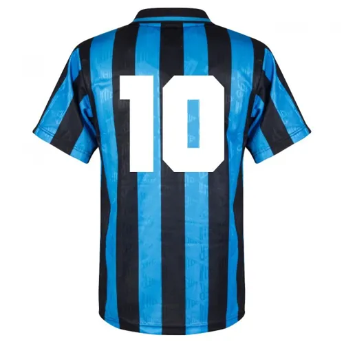Inter Milan retro voetbalshirt Bergkamp
