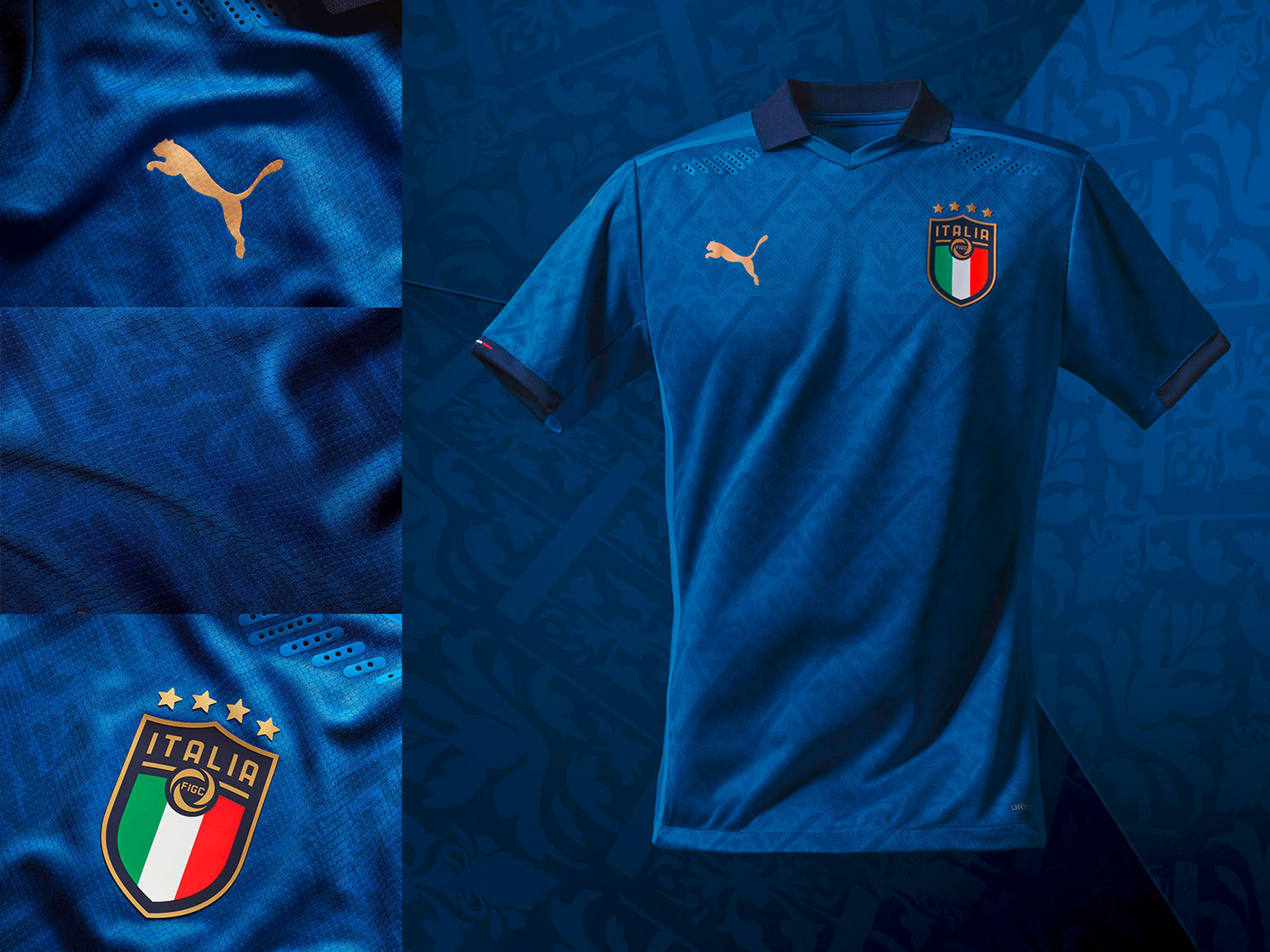 Italie thuisshirt 2020-2021 Voetbalshirts.com