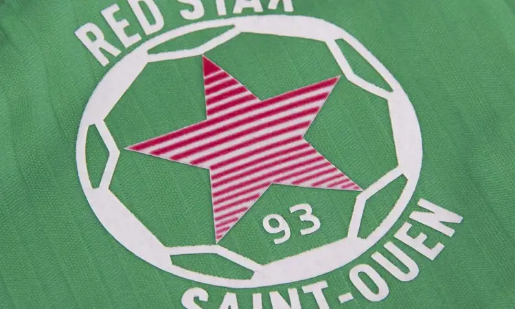 Red Star FC retro voetbalshirt 1990-1991