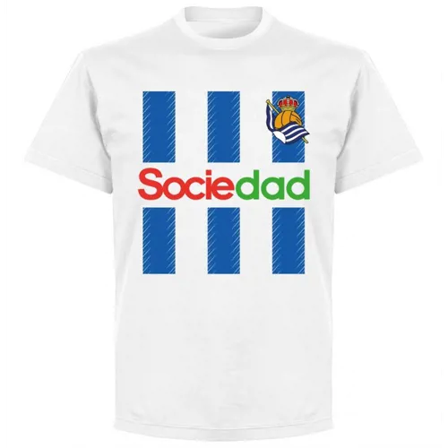 Real Sociedad Team T-Shirt - Wit