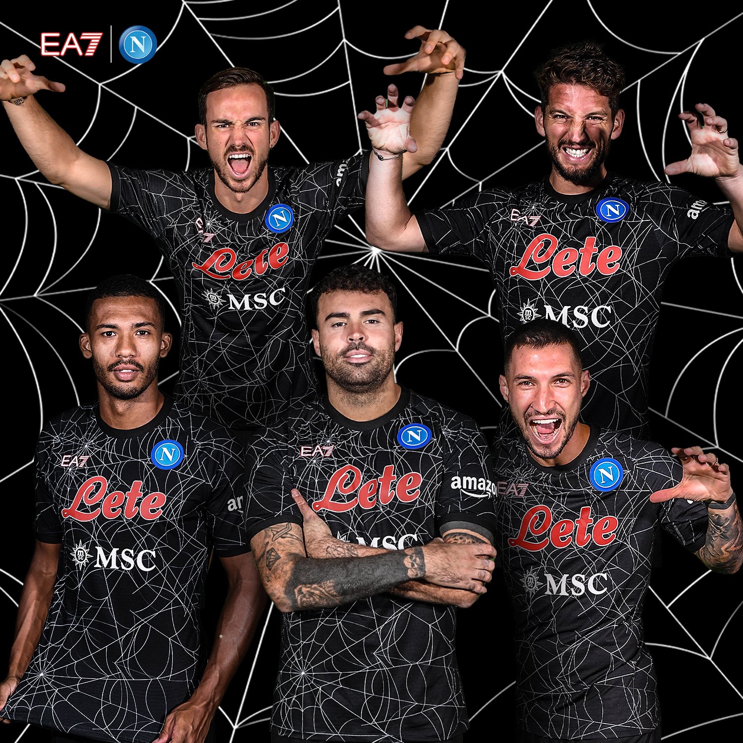 SSC Napoli Halloween voetbalshirt 2021-2022