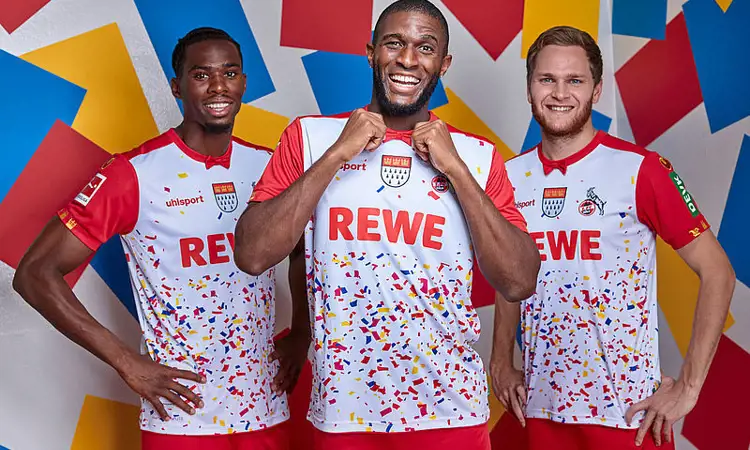 FC Köln Carnavalsvoetbalshirt 2021-2022