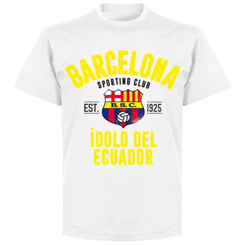 Barcelona Sporting Clube Established T-Shirt - Wit