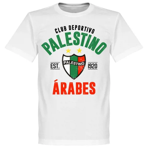 CD Palestino EST 1920 T-Shirt - Wit 