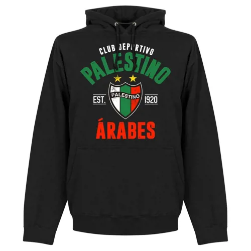 CD Palestino EST 1920 hoodie - Zwart 