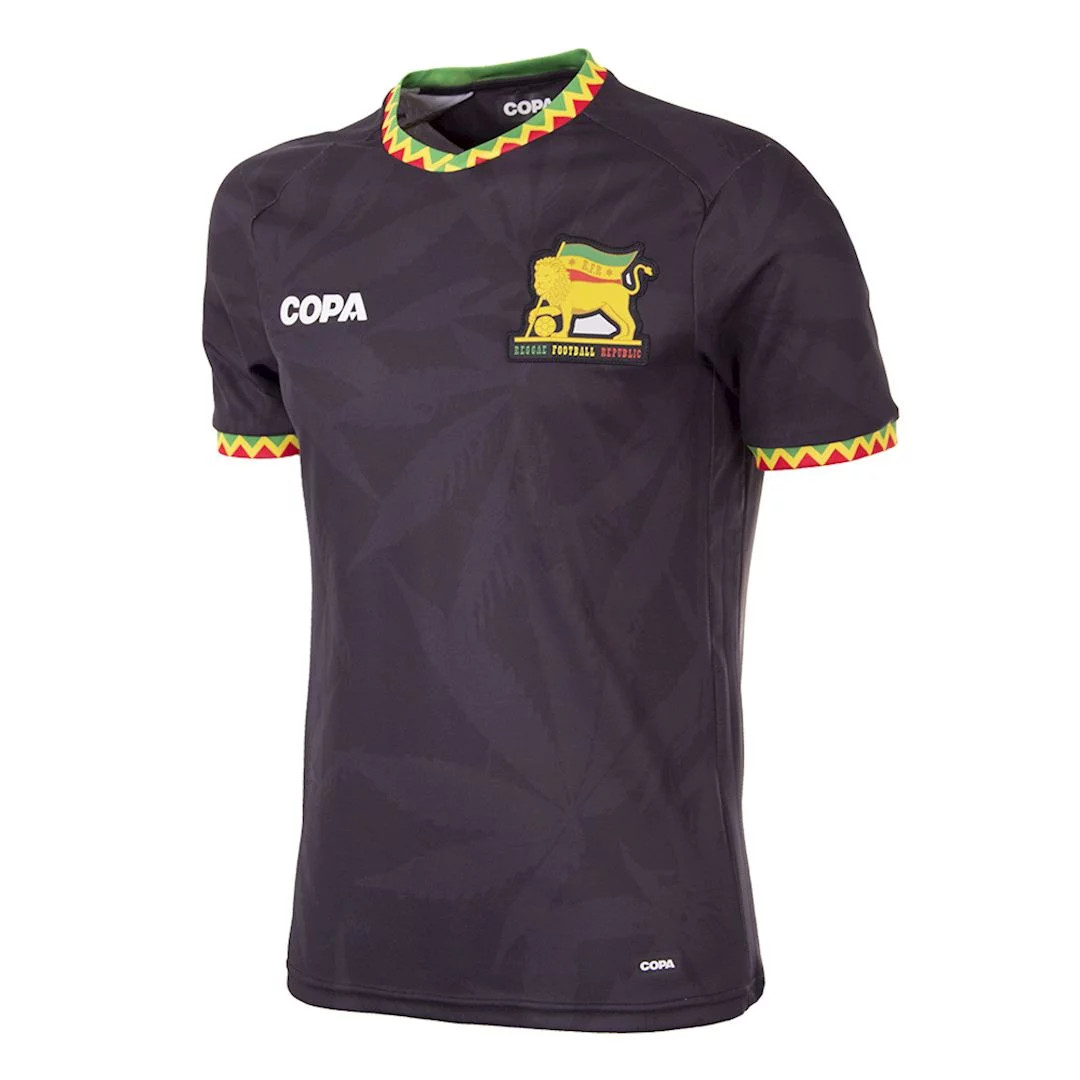 retro jamaica football shirt