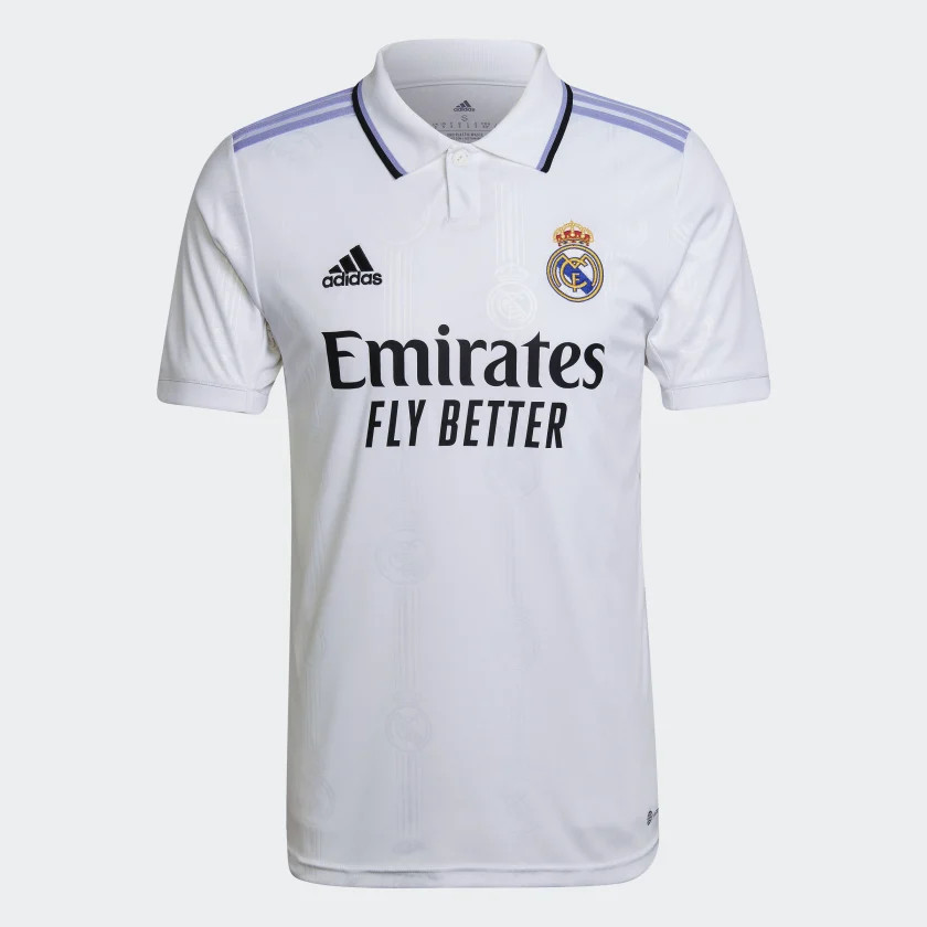 real madrid uniform 2022