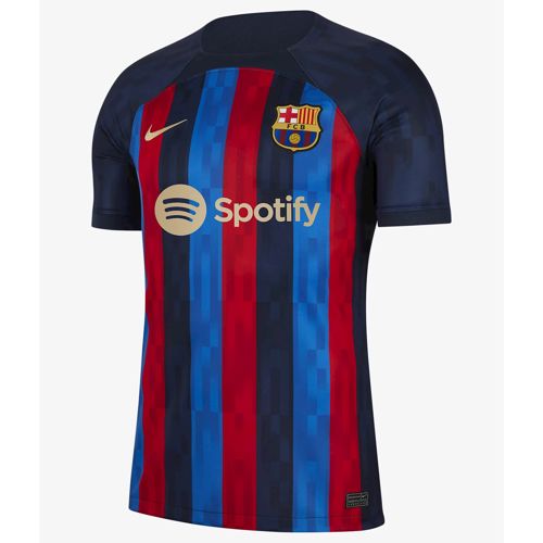 Uit Kleuterschool canvas FC Barcelona thuisshirt - Voetbalshirts.com