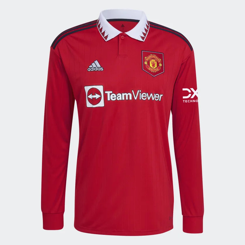 manchester united home shirt long sleeve