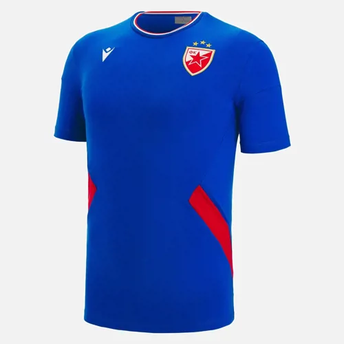 Rode Ster Belgrado travel T-Shirt 2022-2023 - Blau