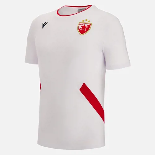 Rode Ster Belgrado travel T-Shirt 2022-2023 - Wit