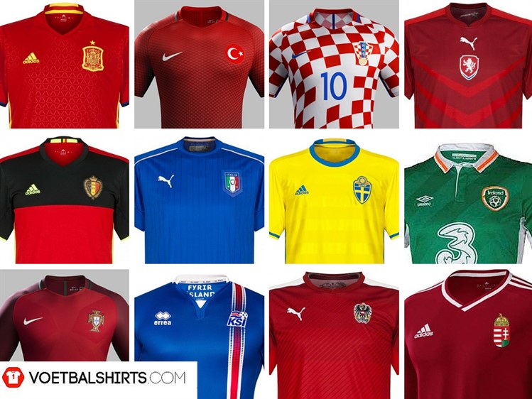 EK 2016 voetbalshirts Voetbalshirts.com
