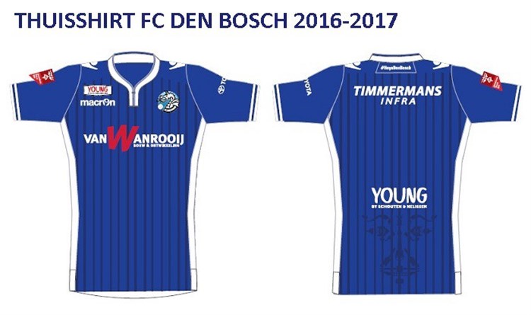 FC-Den -Bosch -voetbalshirt -2016-2017