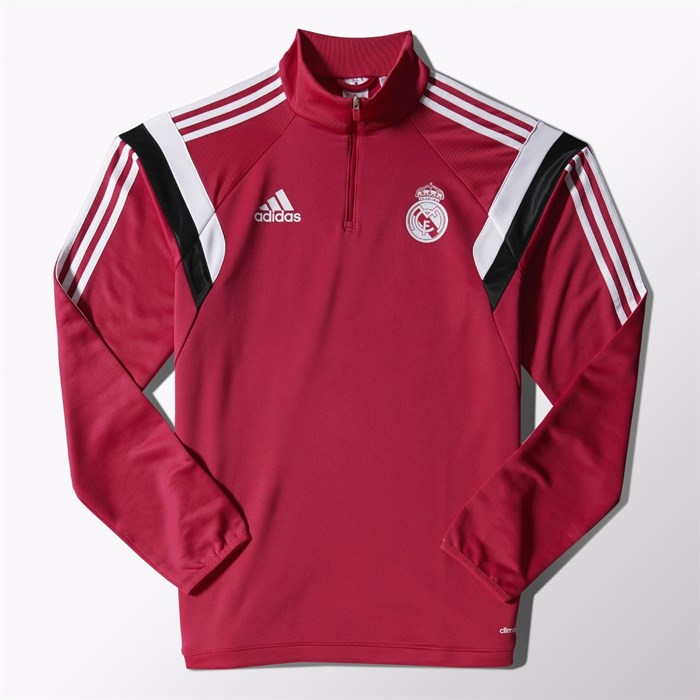 Roze Madrid trainingssweater 2014-2015 Voetbalshirts.com
